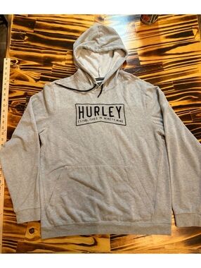 Hurley gray pullover hoodie